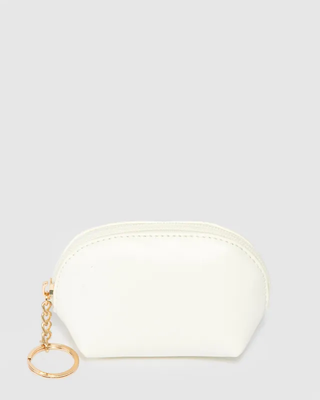 White Wanda Purse Pouch sold by Collete Hayman