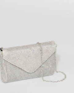 Silver Kylie Crossbody Bag sold by Collete Hayman