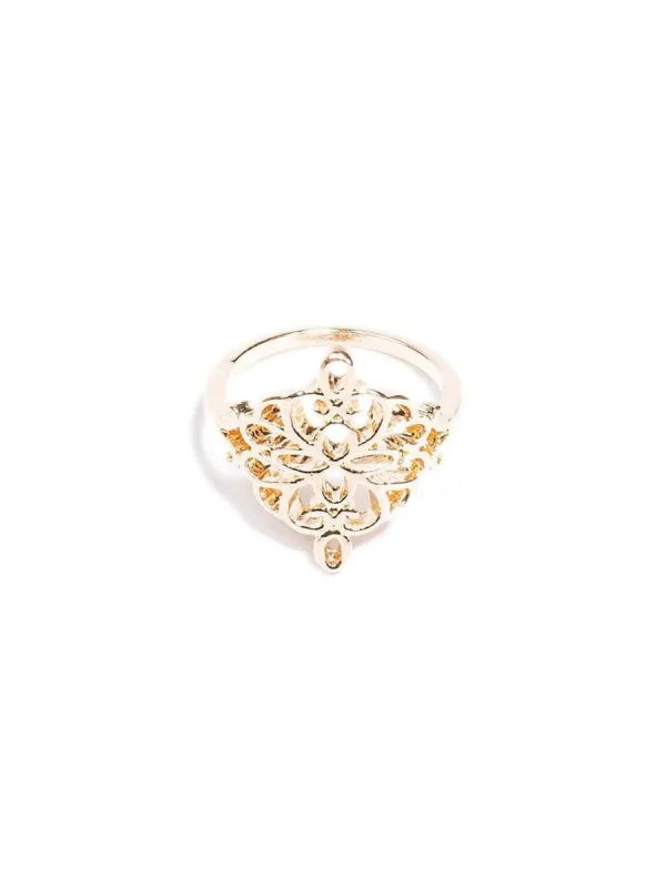 Filigree Pattern Ring - Large sold by Collete Hayman
