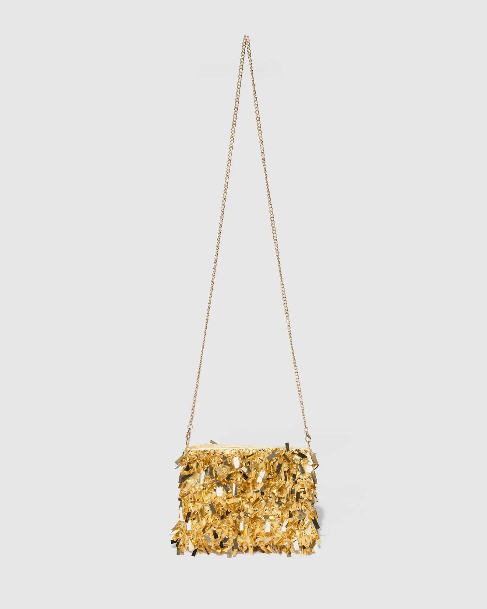 Gold Peta Fringe Crossbody Bag sold by Collete Hayman product image thumbnail 3