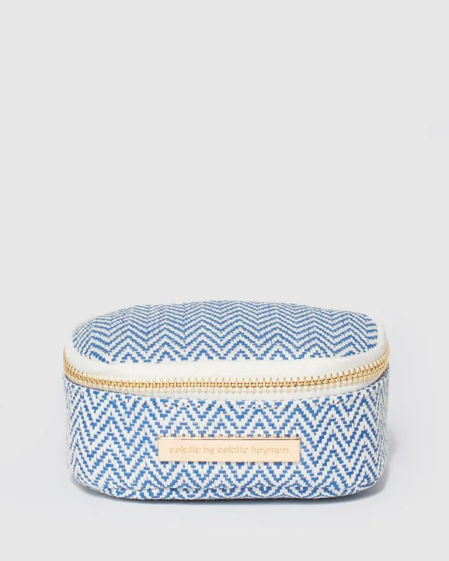 Blue Jewellery Purse sold by Collete Hayman