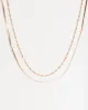 Gold Multi Pack Textured Chain Necklace sold by Collete Hayman