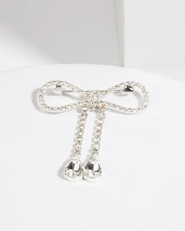Crystal Bow Brooch sold by Collete Hayman