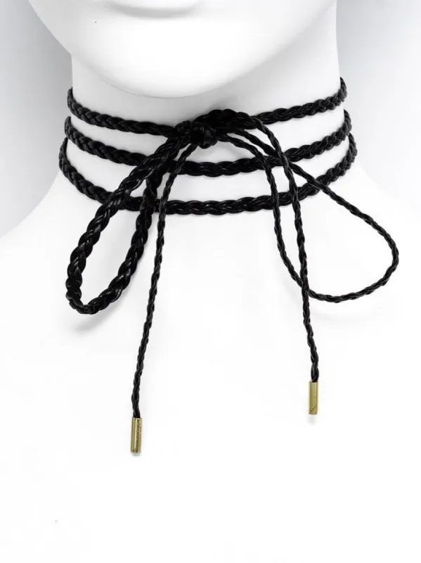 Rope Wrap Choker Necklace sold by Collete Hayman