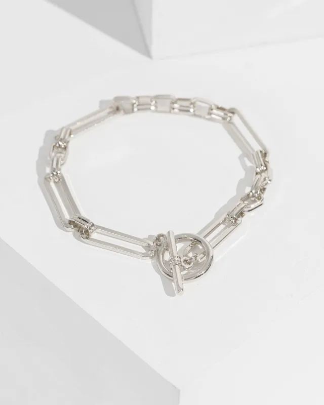 Silver Link Chain Bracelet Pack sold by Collete Hayman