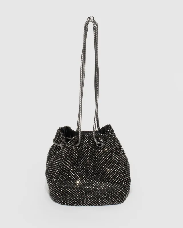 Black Destiny Pouch Bag sold by Collete Hayman
