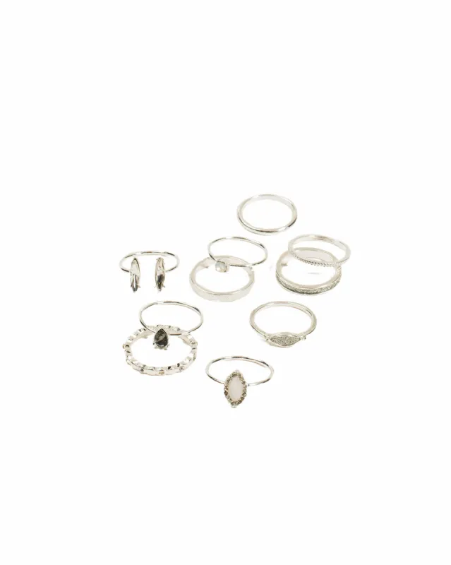 Fine Mixed Ring Pack - Medium sold by Collete Hayman