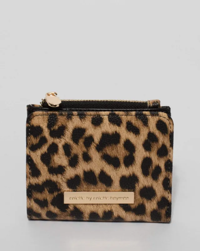 Leopard Han Mini Bag Wallet sold by Collete Hayman