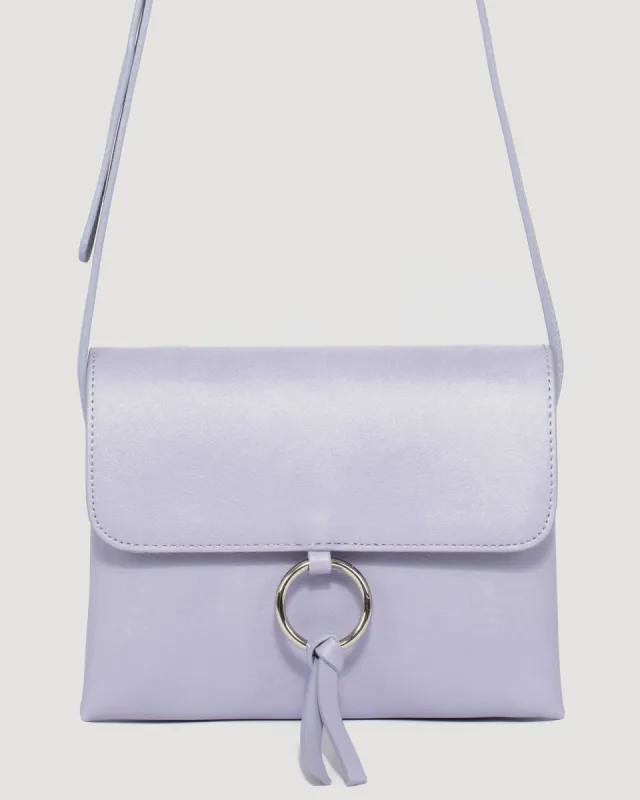 Purple Brooklyn Crossbody Bag sold by Collete Hayman