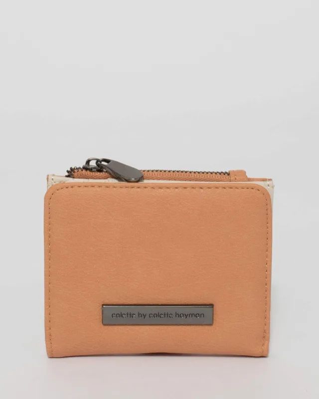 Caramel Han Mini Wallet sold by Collete Hayman