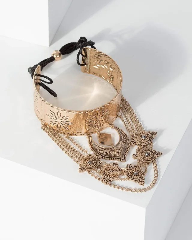 Gold Body Cuff Chain Wristwear sold by Collete Hayman