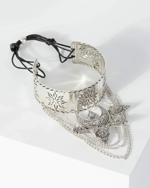 Silver Body Cuff Chain Wristwear sold by Collete Hayman