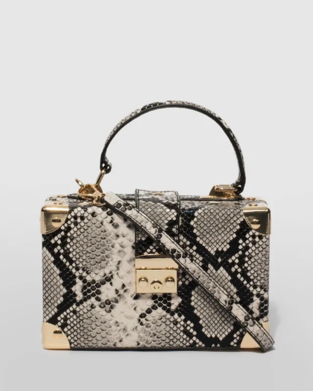 Python Kendall Trunk Bag sold by Collete Hayman