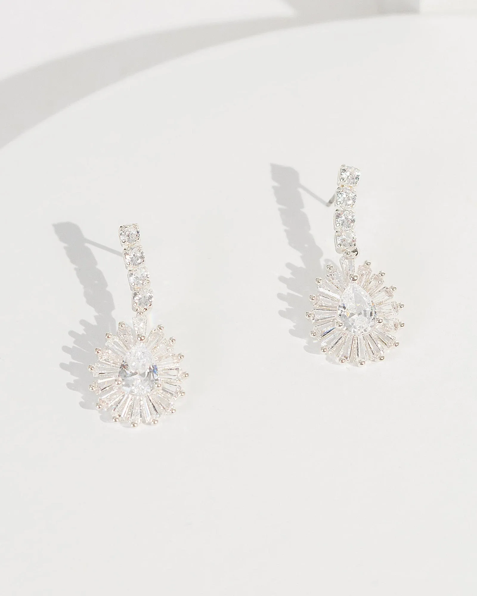 Silver Fine Teardrop Earrings sold by Collete Hayman