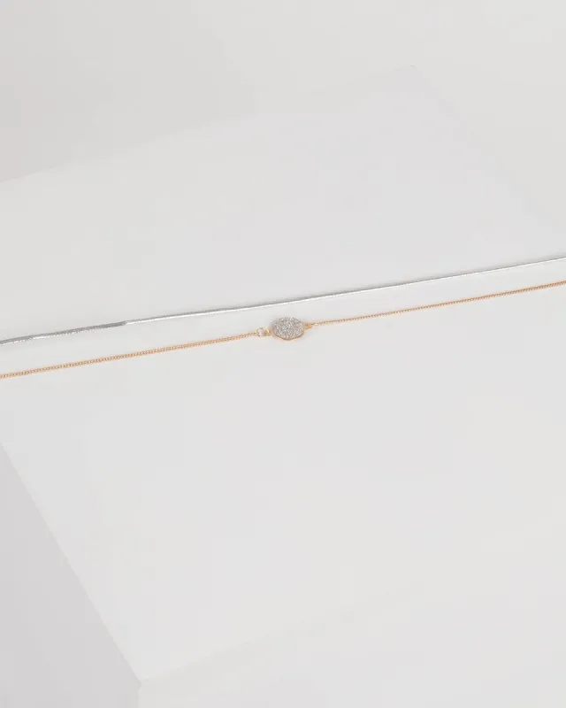 Multi Colour Basic Disc Choker sold by Collete Hayman