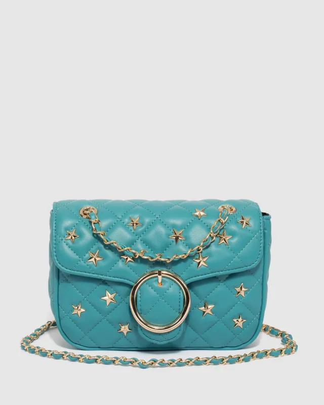 Teal Maeve Star Crossbody Bag sold by Collete Hayman