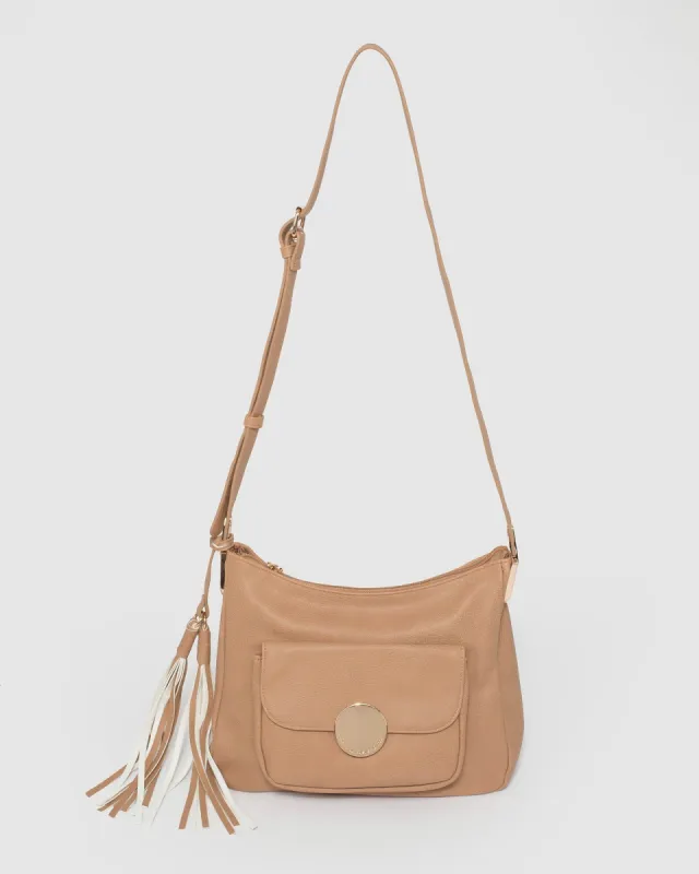 Nude Hadley Cross Body Bag sold by Collete Hayman