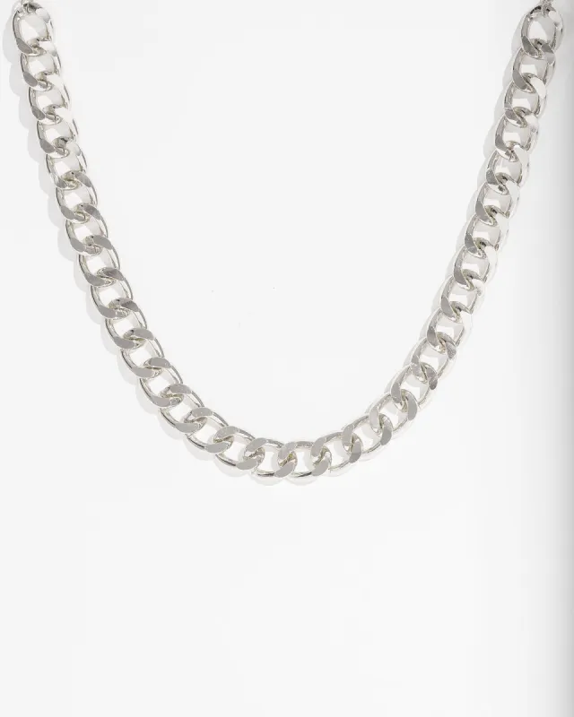 Silver Chunky Chain Necklace sold by Collete Hayman