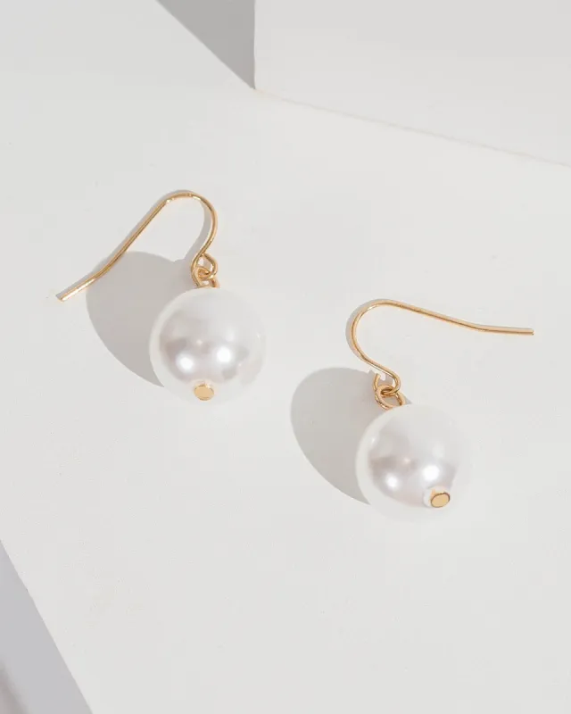 Pearl Fine Hook Earrings sold by Collete Hayman