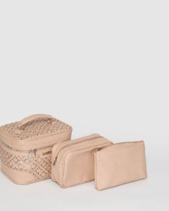 Nude Cosmetic Case Pack sold by Collete Hayman