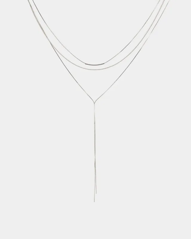 Silver Simple Tassle Necklace Pack sold by Collete Hayman