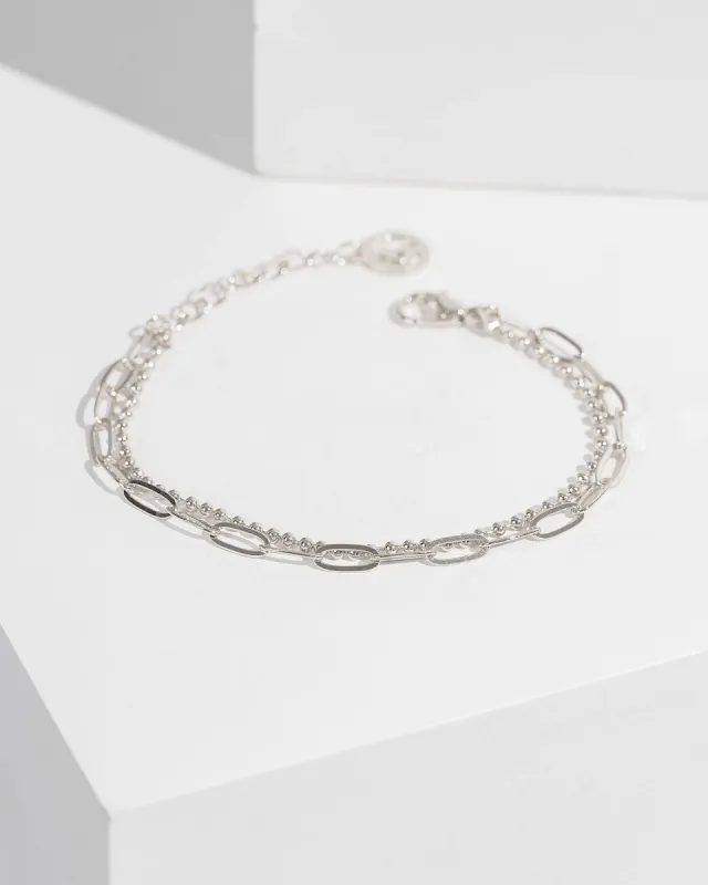 Silver Two Contrast Chain sold by Collete Hayman