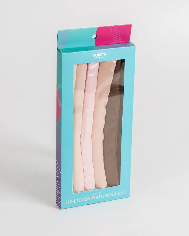 Brown Heatless Rollers Pack made by Collete Hayman
