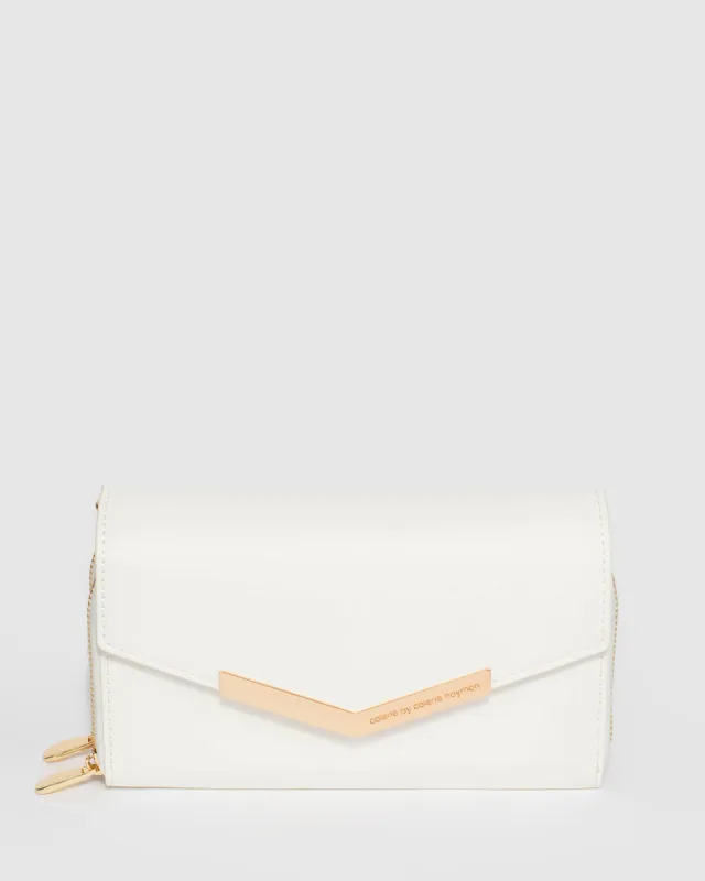White Holly Phone Crossbody Bag sold by Collete Hayman