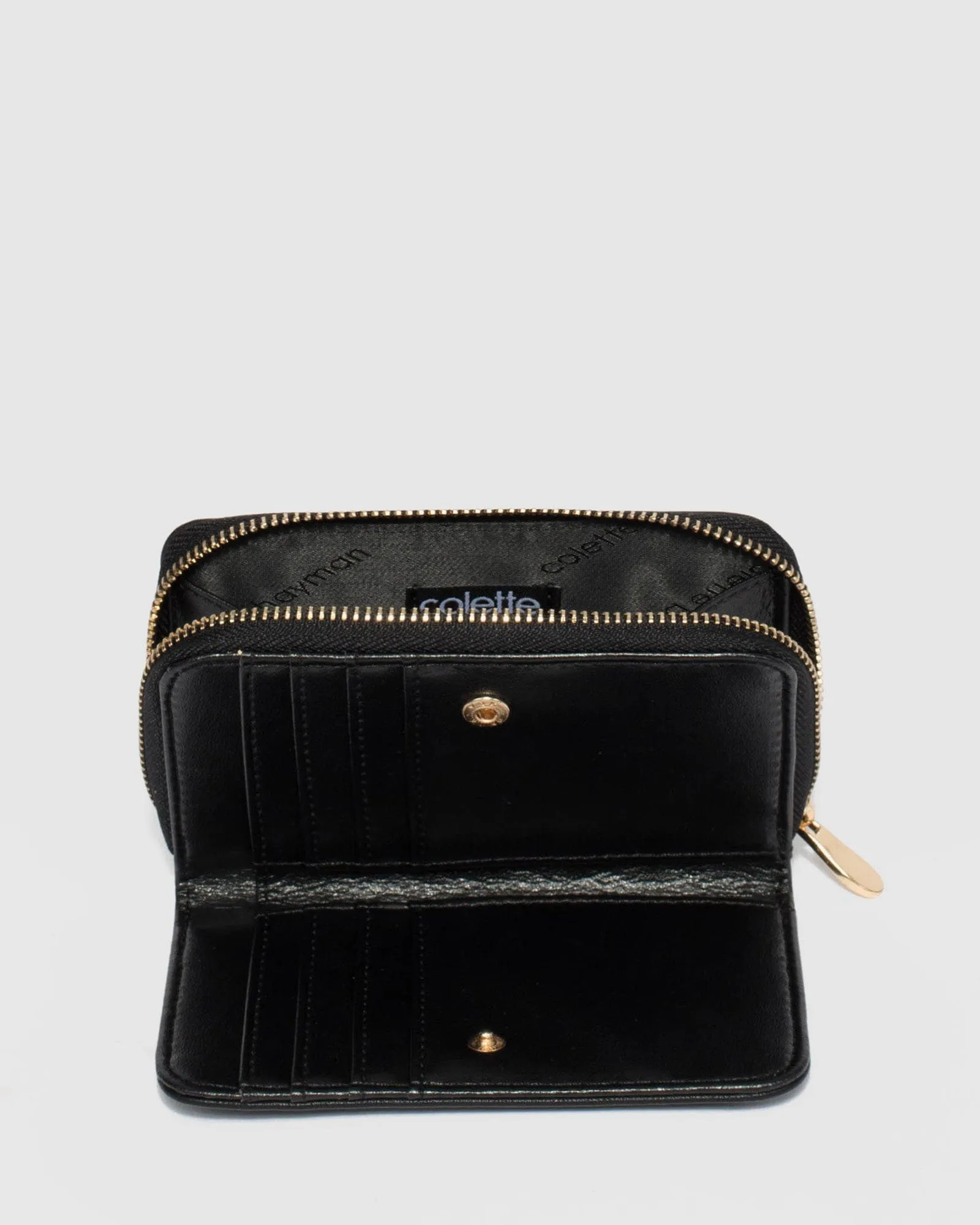 Black Tiana Plate Wallet sold by Collete Hayman product image thumbnail 5