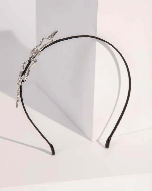 Crystal Stars Thin Headband sold by Collete Hayman