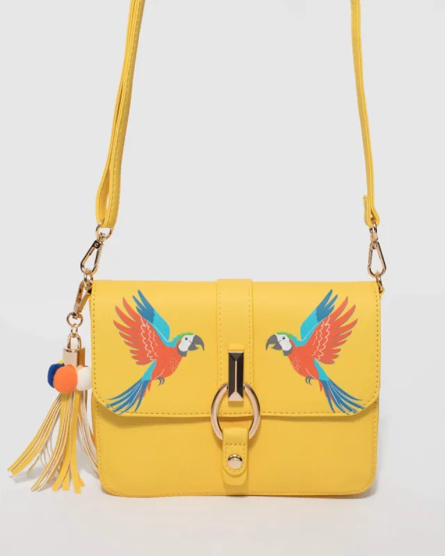Yellow Yvette Crossbody Bag sold by Collete Hayman