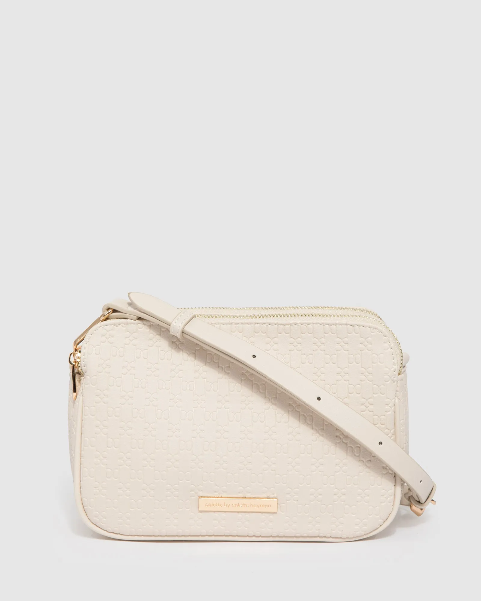 Ivory Amalie Rounded Crossbody Bag sold by Collete Hayman