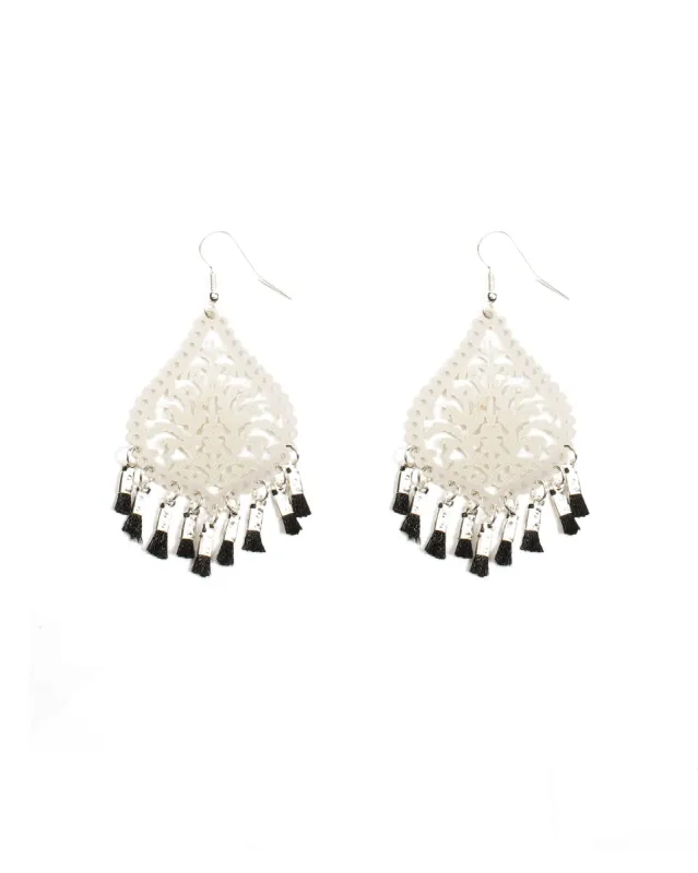 Filigree Mini Tassel Earrings sold by Collete Hayman