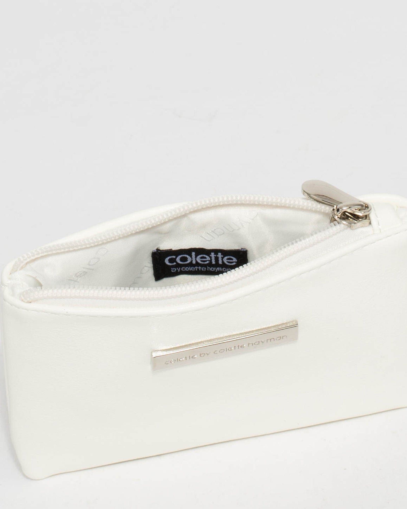 White Sia Purse sold by Collete Hayman product image thumbnail 4