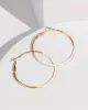 White Big Hoop Earrings sold by Collete Hayman