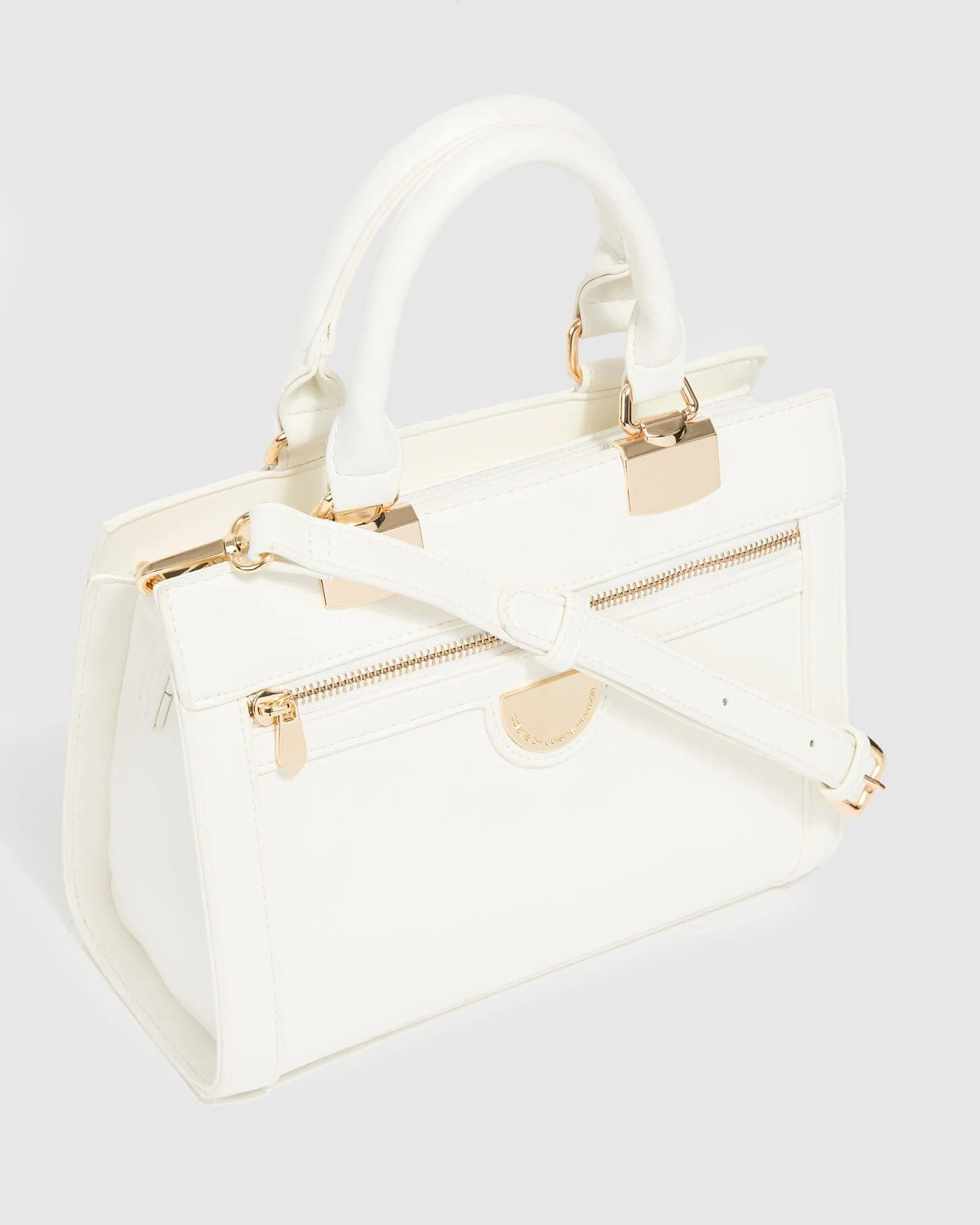 White Ginger Mini Tote Bag sold by Collete Hayman product image thumbnail 3