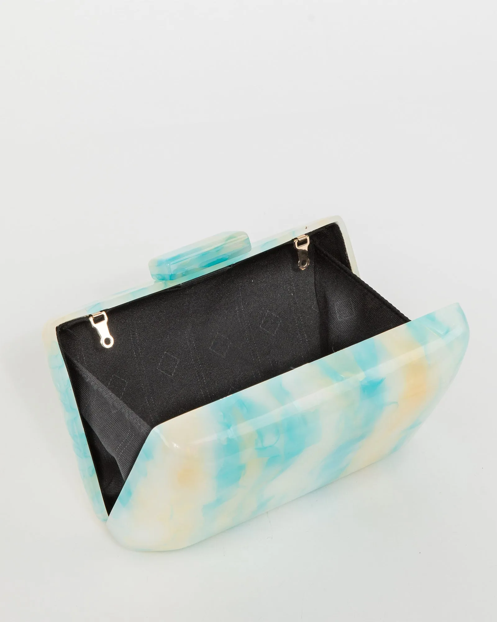 Multi Colour Olivia Acrylic Clutch Bag sold by Collete Hayman product image thumbnail 5