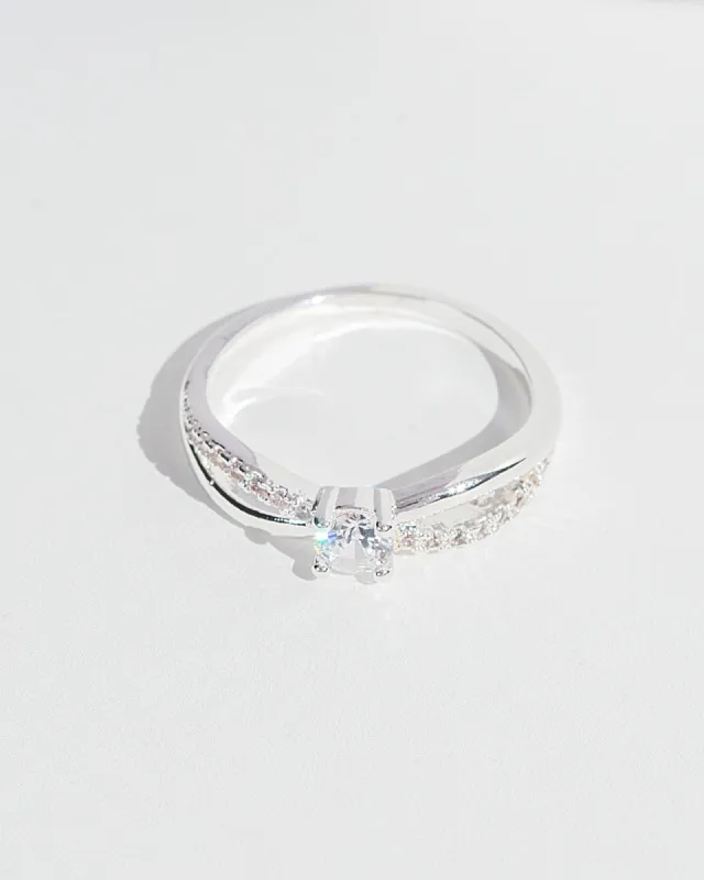 Crystal Twist Band Ring sold by Collete Hayman