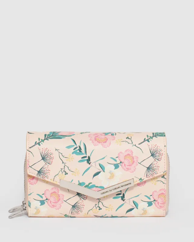 Flower Print Holly Phone Crossbody Bag made by Collete Hayman