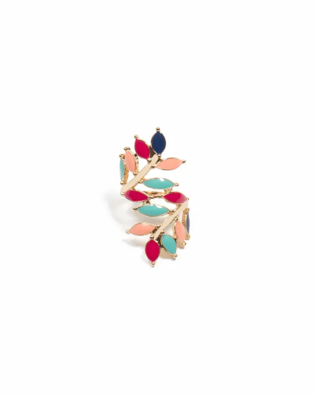 Multi Leaf Ring - Medium sold by Collete Hayman