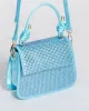 Blue Olivia Crystal Tote Bag sold by Collete Hayman