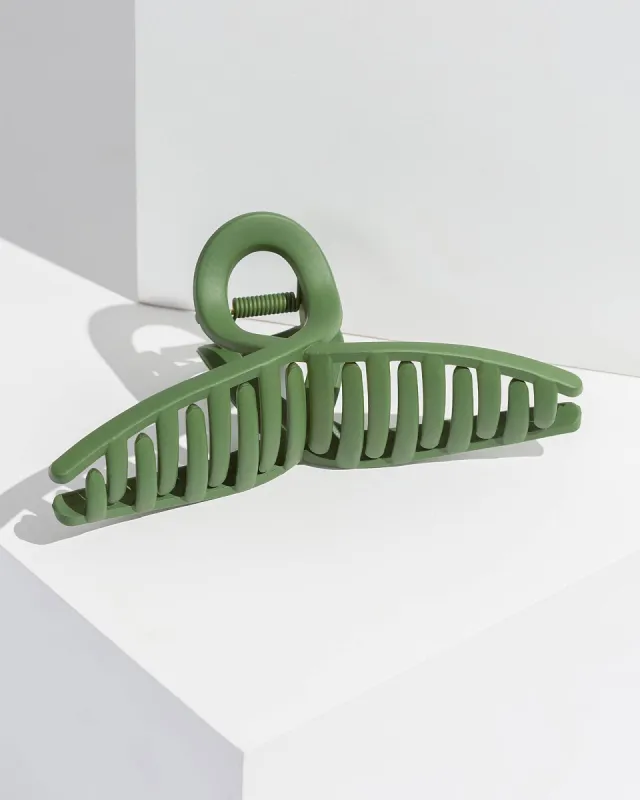 Green Loop Matte Claw Clip sold by Collete Hayman