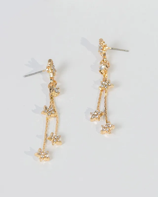 Crystal Starlight Drop Earrings sold by Collete Hayman