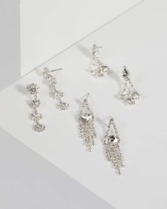 Crystal Multi Style Drop Earrings sold by Collete Hayman