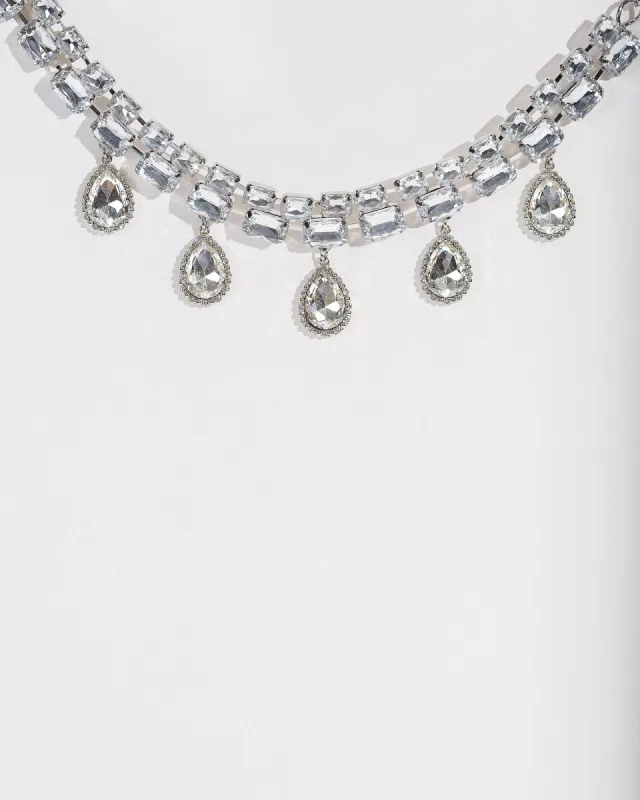 Crystal Statement Choker Necklace sold by Collete Hayman