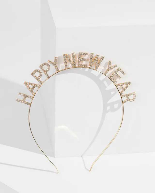 Crystal Happy New Year Headband sold by Collete Hayman