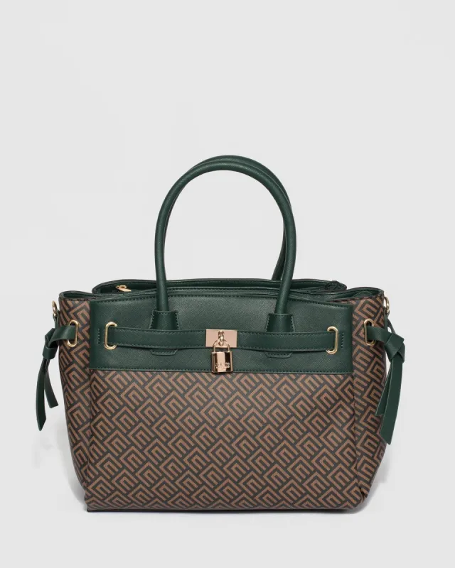 Print Elora Tassel Tote Bag sold by Collete Hayman