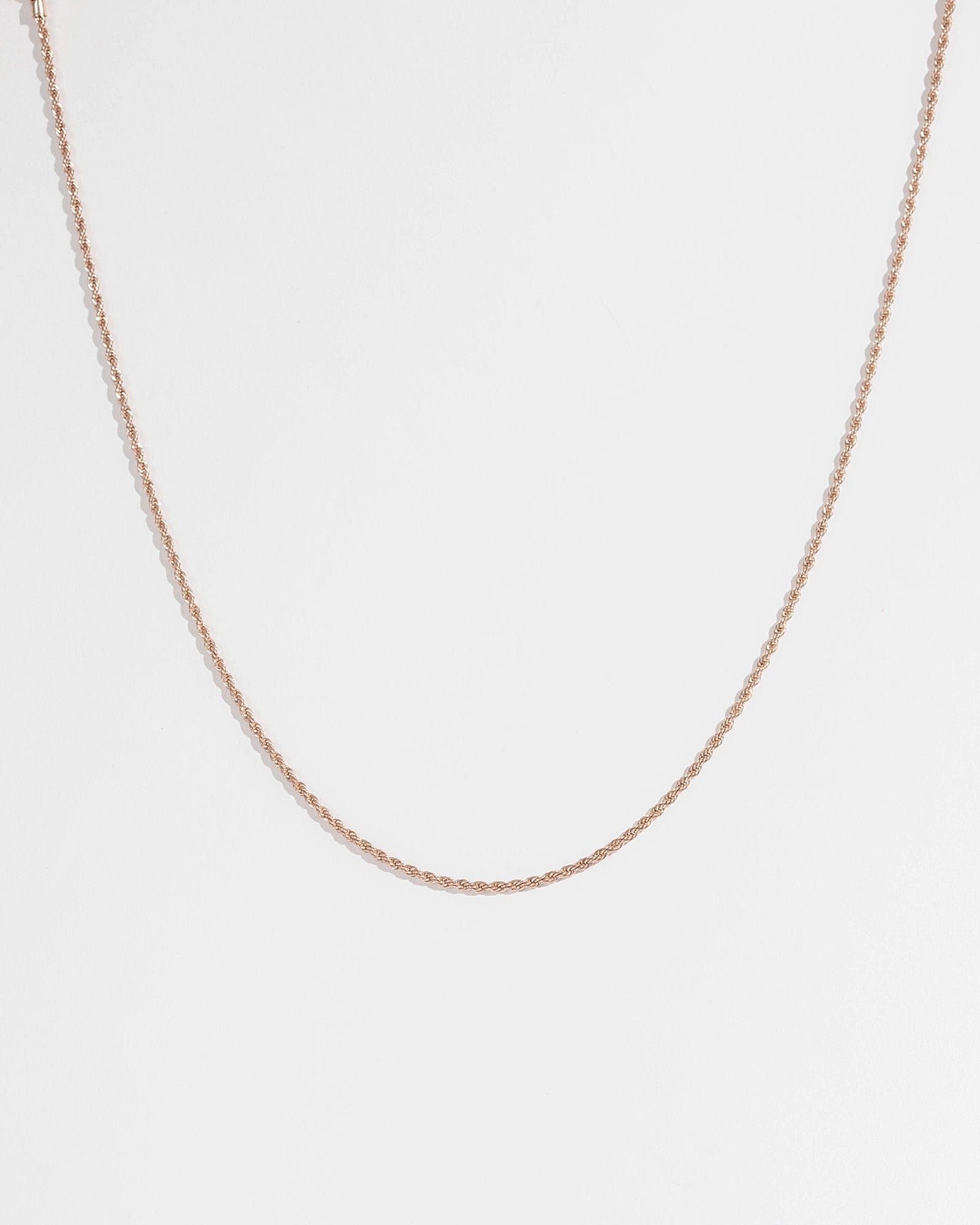 Rose Gold 48cm Rope Chain Necklace sold by Collete Hayman