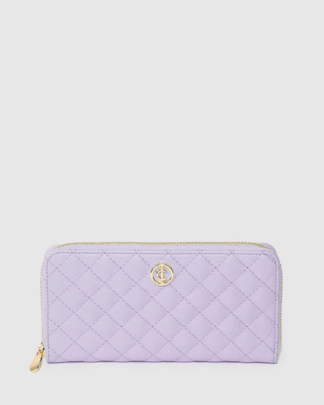 Purple Nina Plate Wallet sold by Collete Hayman