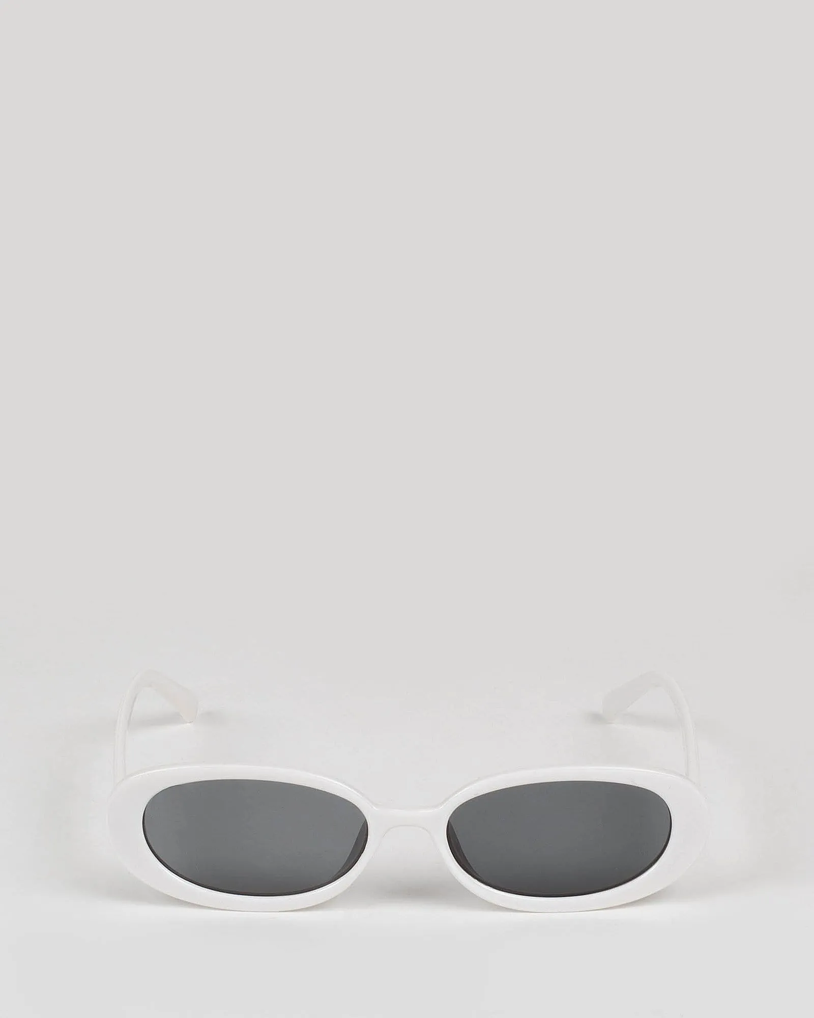 White Oval Framed Sunglasses sold by Collete Hayman